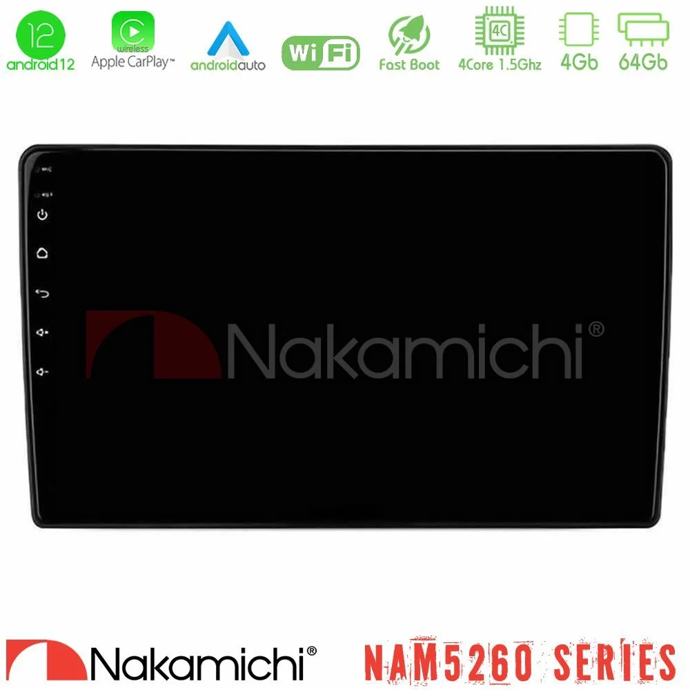 Φωτογραφία προϊόντος: Nakamichi NAM5260 Series Kia Ceed 2007-2009 4Core Android12 4+64GB Navigation Multimedia Tablet 9″ Με Carplay & Android Auto Με Carplay & Android Auto
