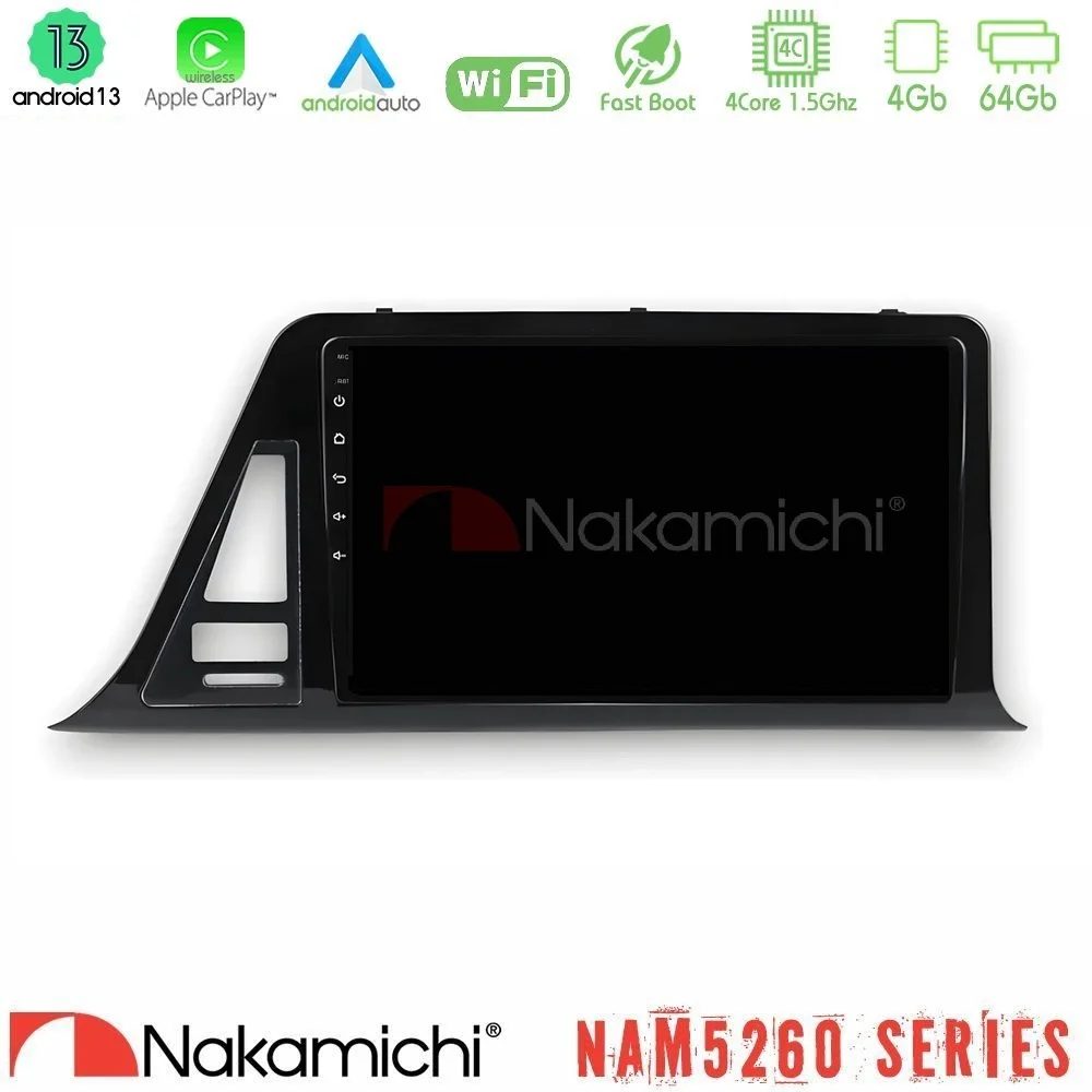 Φωτογραφία προϊόντος: Nakamichi NAM5260 Series 4Core Android13 4+64GB Toyota CH-R RHD Navigation Multimedia Tablet 9 Με Carplay & Android Auto