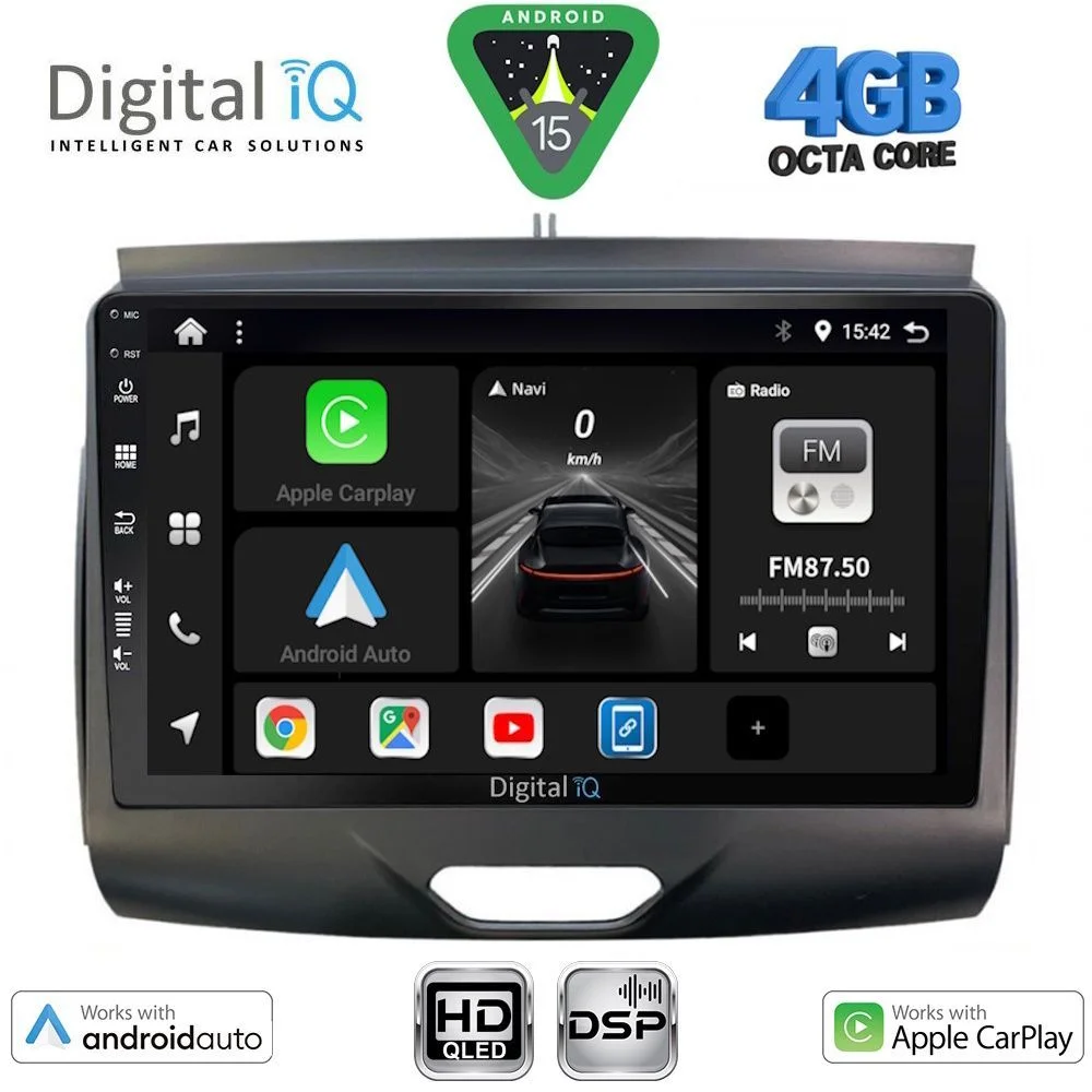 Φωτογραφία προϊόντος: DIGITAL IQ BXF 16172B_CPAA (9inc) MULTIMEDIA TABLET for FORD RANGER mod. 2015-2018