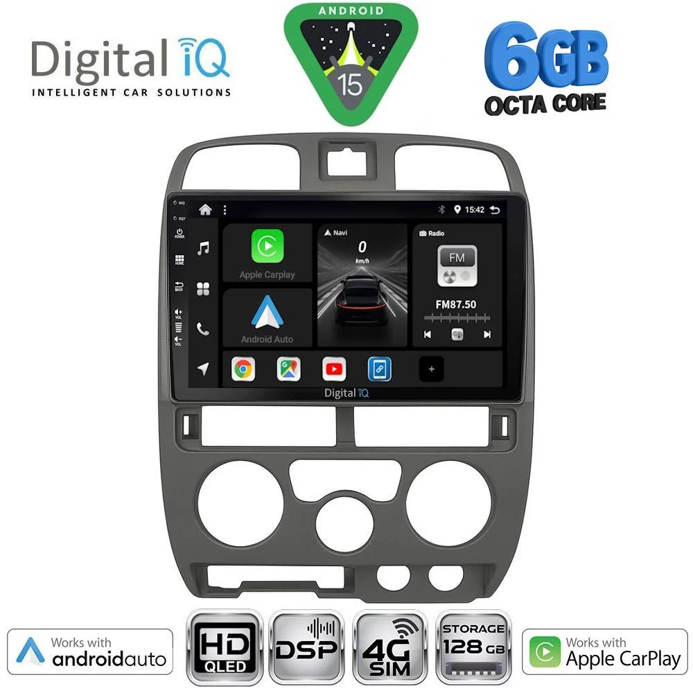 Φωτογραφία προϊόντος: DIGITAL IQ BXF 17253GR_CPAA (9inc) MULTIMEDIA TABLET for ISUZU D-MAX mod. 2002-2008 (GREY)