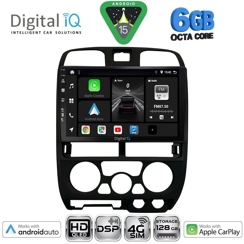 Φωτογραφία προϊόντος: DIGITAL IQ BXF 17253BL_CPAA (9inc) MULTIMEDIA TABLET for ISUZU D-MAX mod. 2002-2008 (BLACK)