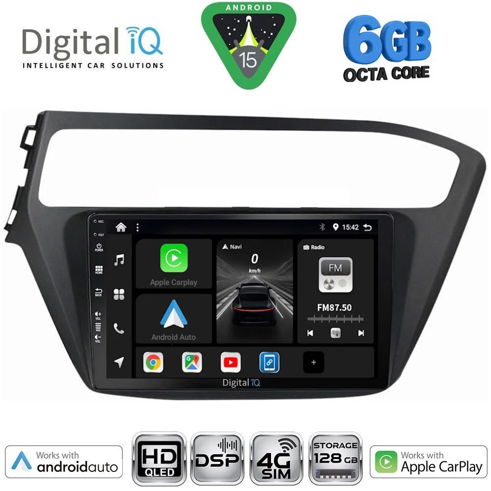 Φωτογραφία προϊόντος: DIGITAL IQ BXF 17230_CPAA (9inc) MULTIMEDIA TABLET for HYUNDAI i20 mod. 2018-2021