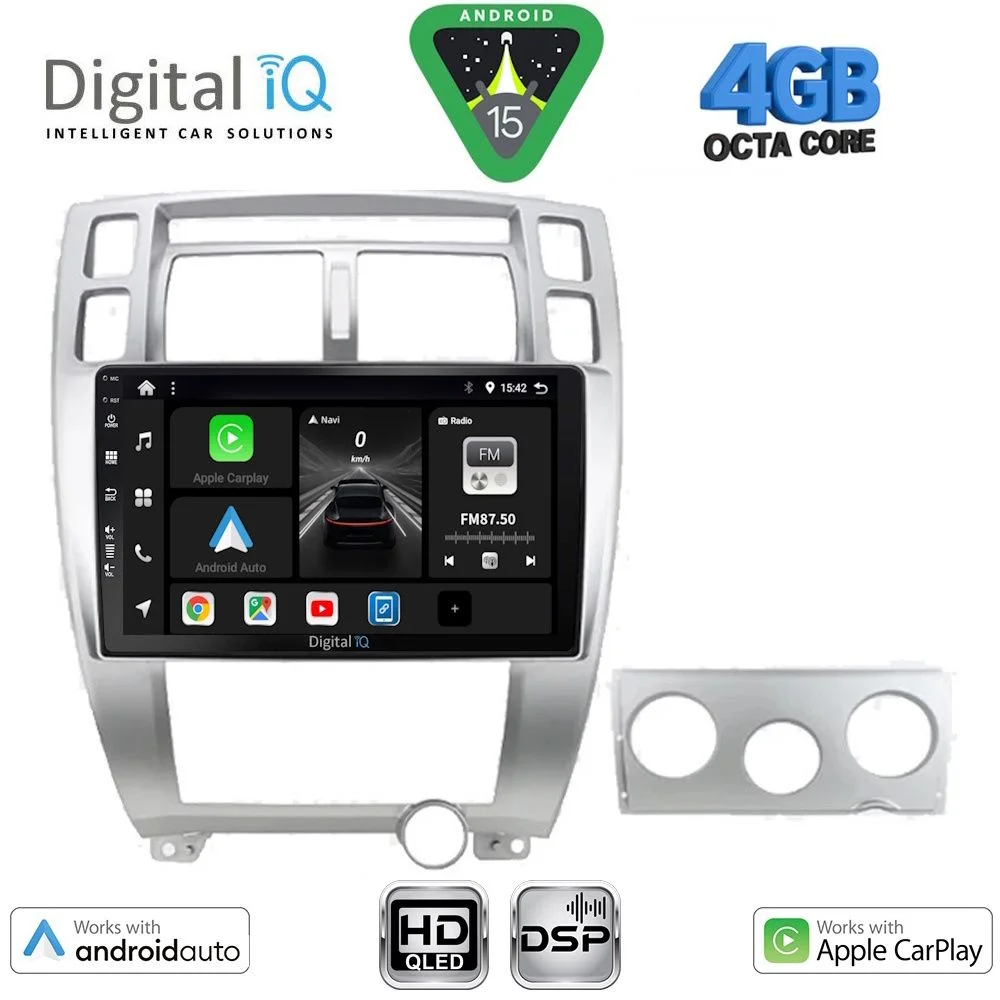 Φωτογραφία προϊόντος: DIGITAL IQ BXF 17241SL_CPAA (10inc) MULTIMEDIA TABLET for HYUNDAI TUCSON mod. 2004-2010