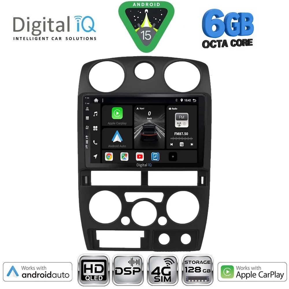 Φωτογραφία προϊόντος: DIGITAL IQ BXF 17254BL_CPAA (9inc) MULTIMEDIA TABLET for ISUZU D-MAX mod. 2008-2012 (BLACK)