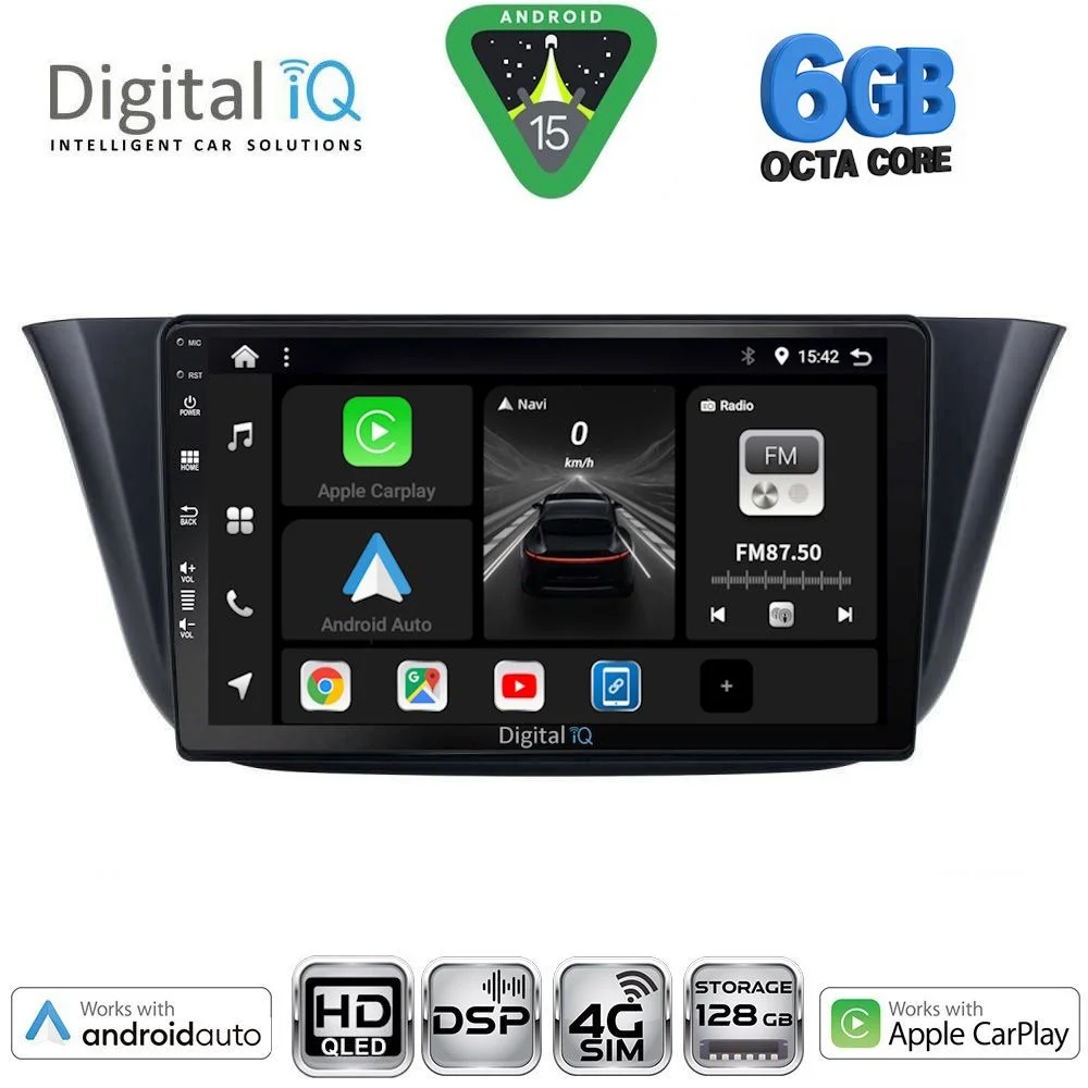 Φωτογραφία προϊόντος: DIGITAL IQ BXF 17265_CPAA (9inc) MULTIMEDIA TABLET for IVECO DAILY mod. 2014-2023