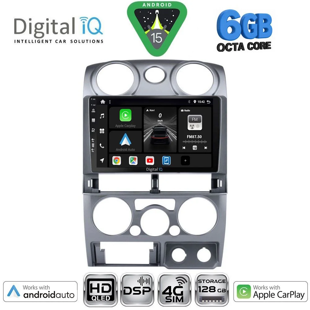Φωτογραφία προϊόντος: DIGITAL IQ BXF 17254SL_CPAA (9inc) MULTIMEDIA TABLET for ISUZU D-MAX mod. 2008-2012 (SILVER)
