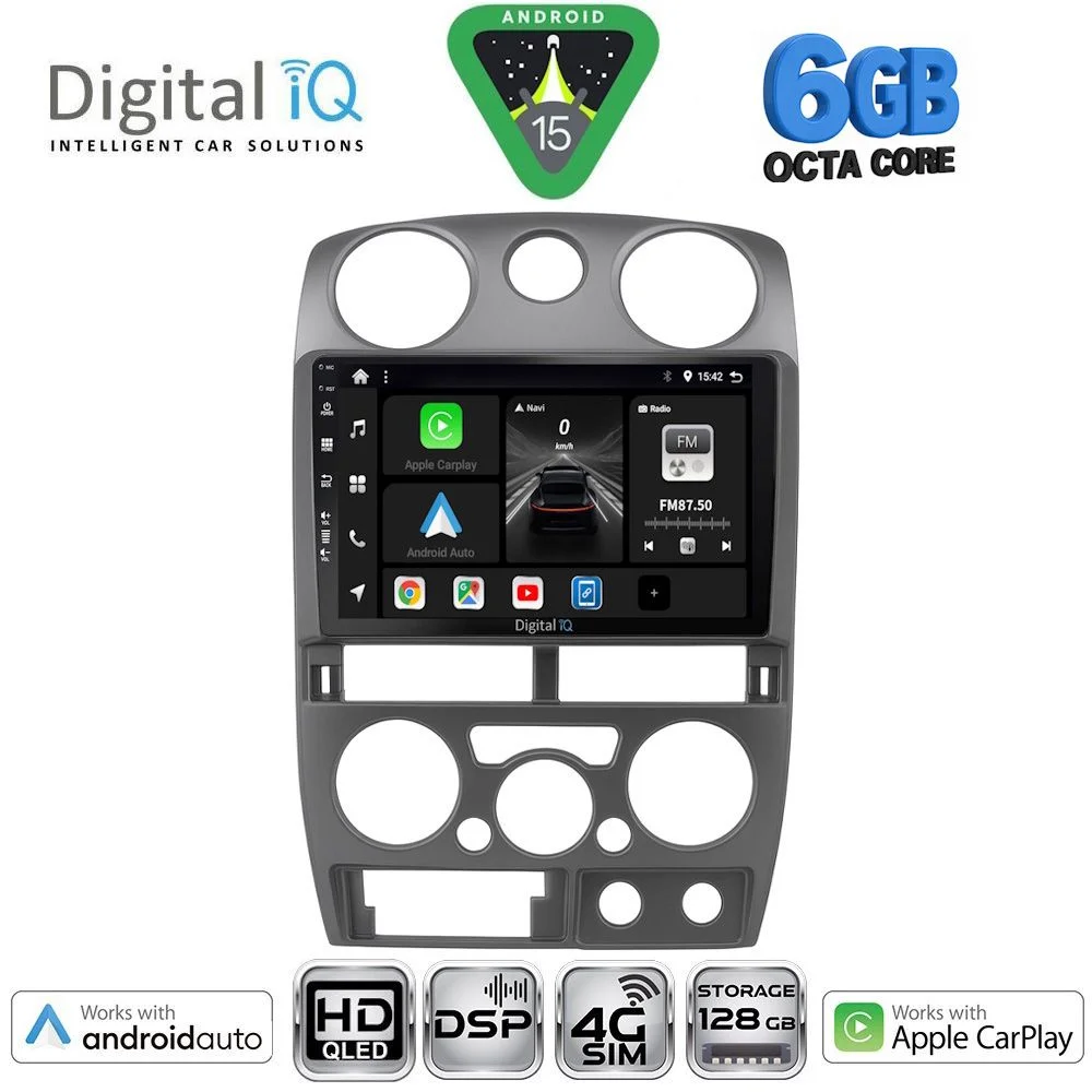 Φωτογραφία προϊόντος: DIGITAL IQ BXF 17254GR_CPAA (9inc) MULTIMEDIA TABLET for ISUZU D-MAX mod. 2008-2012 (GREY)