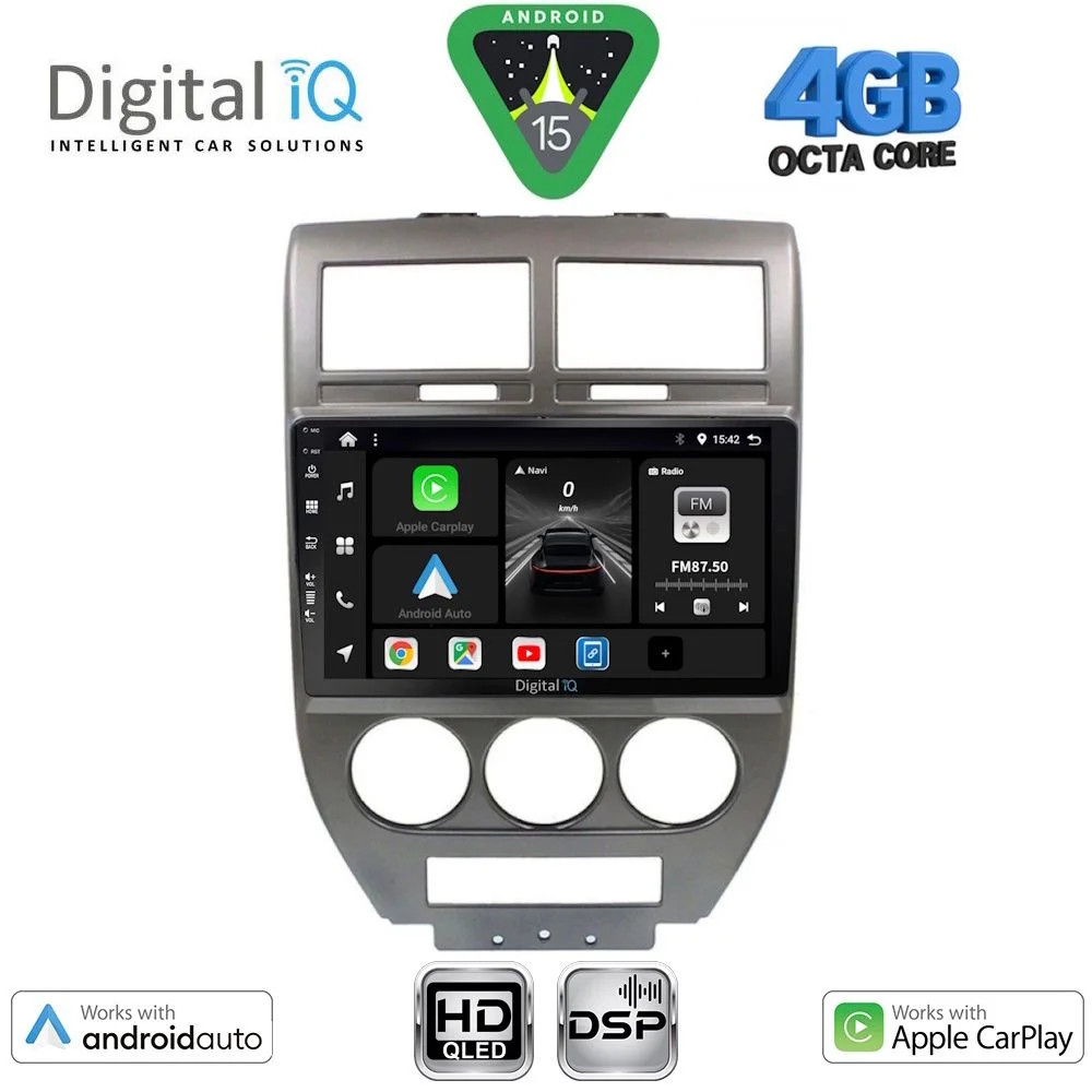 Φωτογραφία προϊόντος: DIGITAL IQ BXF 17276_CPAA (10inc) MULTIMEDIA TABLET for JEEP COMPASS - PATRIOT mod. 2007-2016
