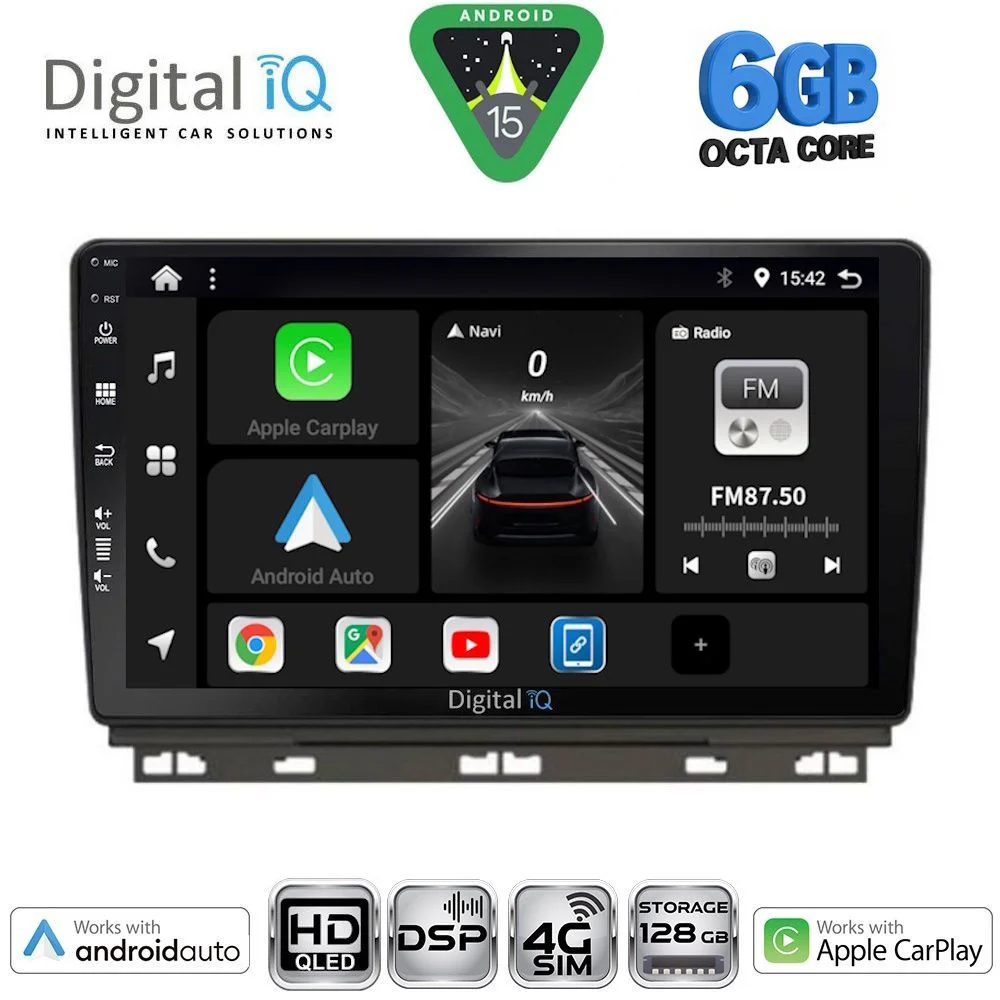 Φωτογραφία προϊόντος: DIGITAL IQ BXF 17546_CPAA (9inc) MULTIMEDIA TABLET for RENAULT CLIO - CAPTUR mod. 2019-2026