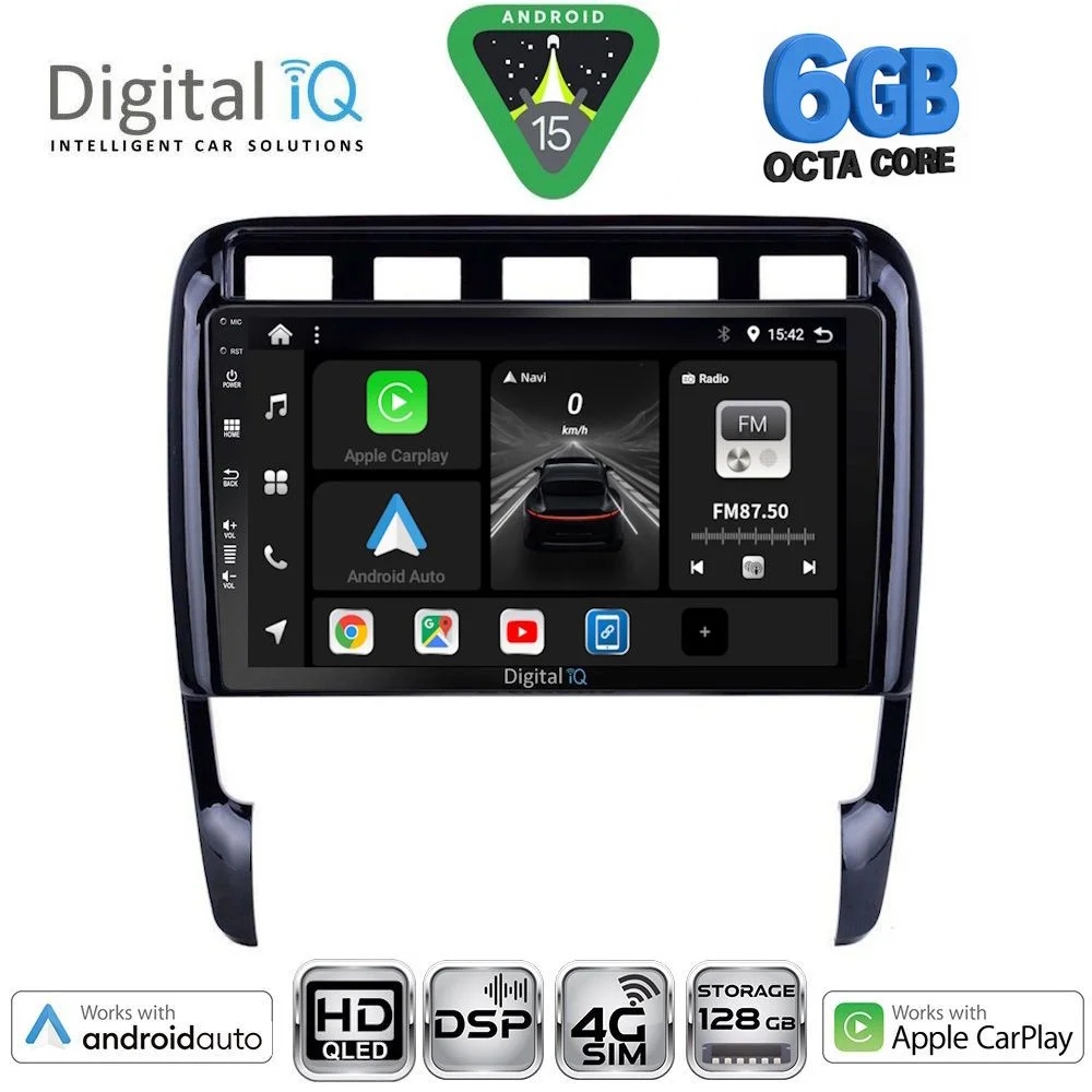 Φωτογραφία προϊόντος: DIGITAL IQ BXF 17535_CPAA (9inc) MULTIMEDIA TABLET for PORSCHE CAYENNE mod. 2002-2011