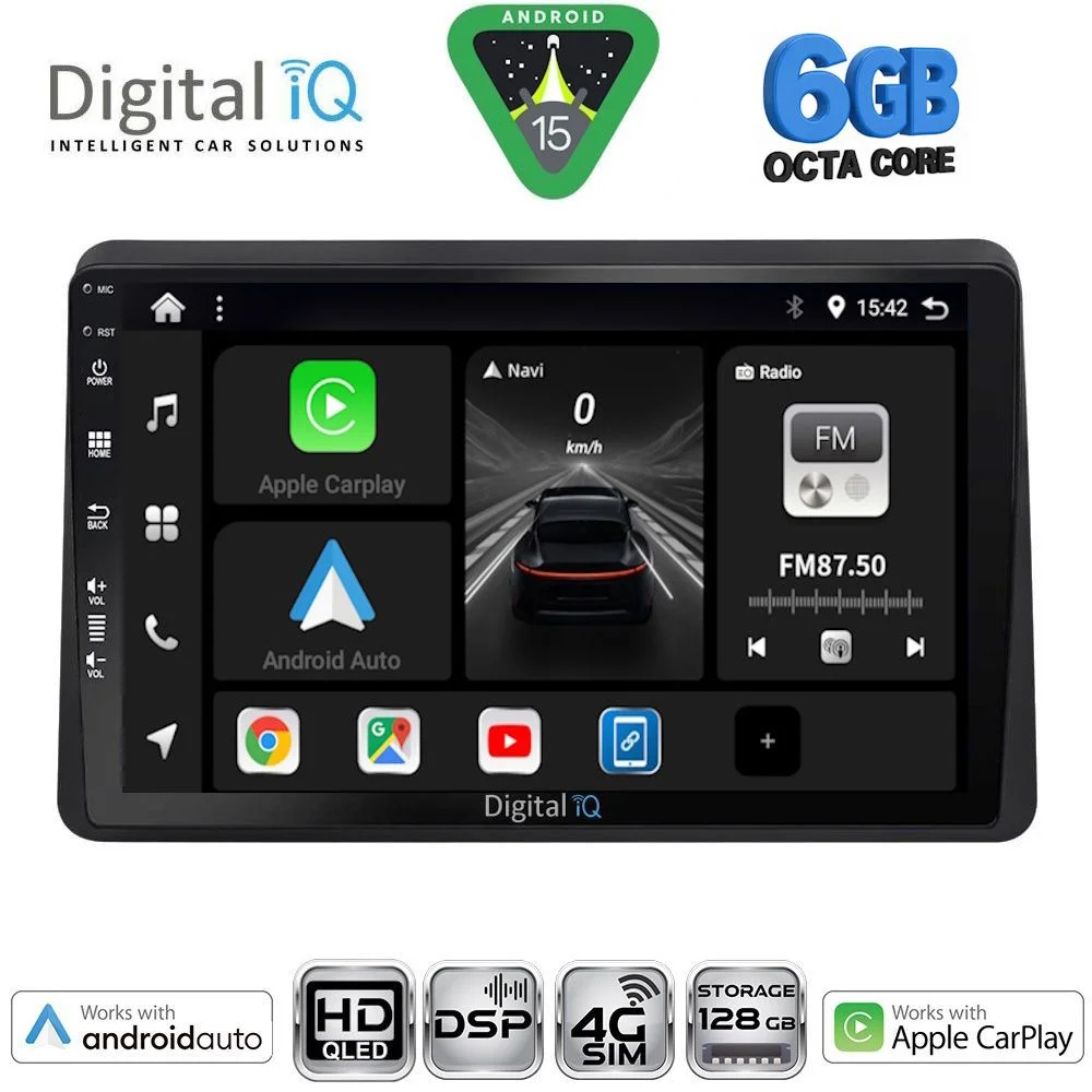 Φωτογραφία προϊόντος: DIGITAL IQ BXF 17553_CPAA (10inc) MULTIMEDIA TABLET for NISSAN NV400 – OPEL MOVANO – RENAULT MASTER mod. 2020-2026