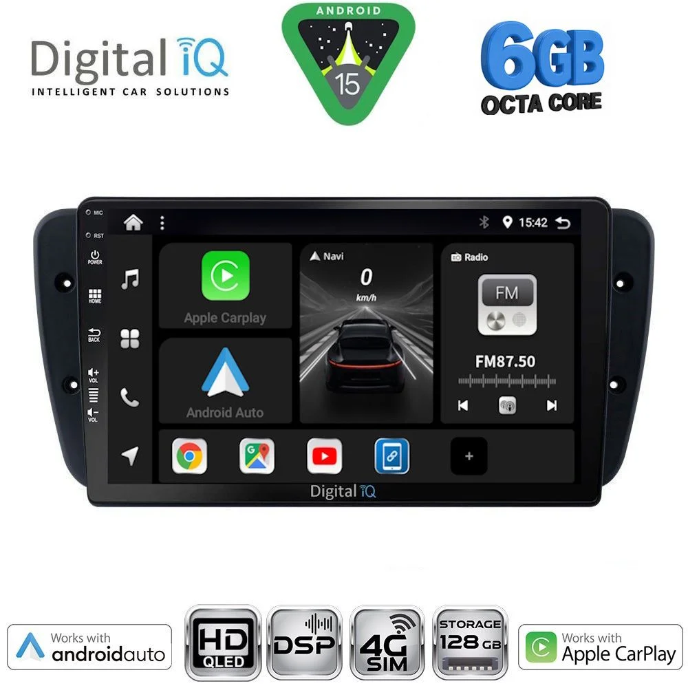 Φωτογραφία προϊόντος: DIGITAL IQ BXF 17571_CPAA (9inc) MULTIMEDIA TABLET for SEAT IBIZA mod. 2008-2015