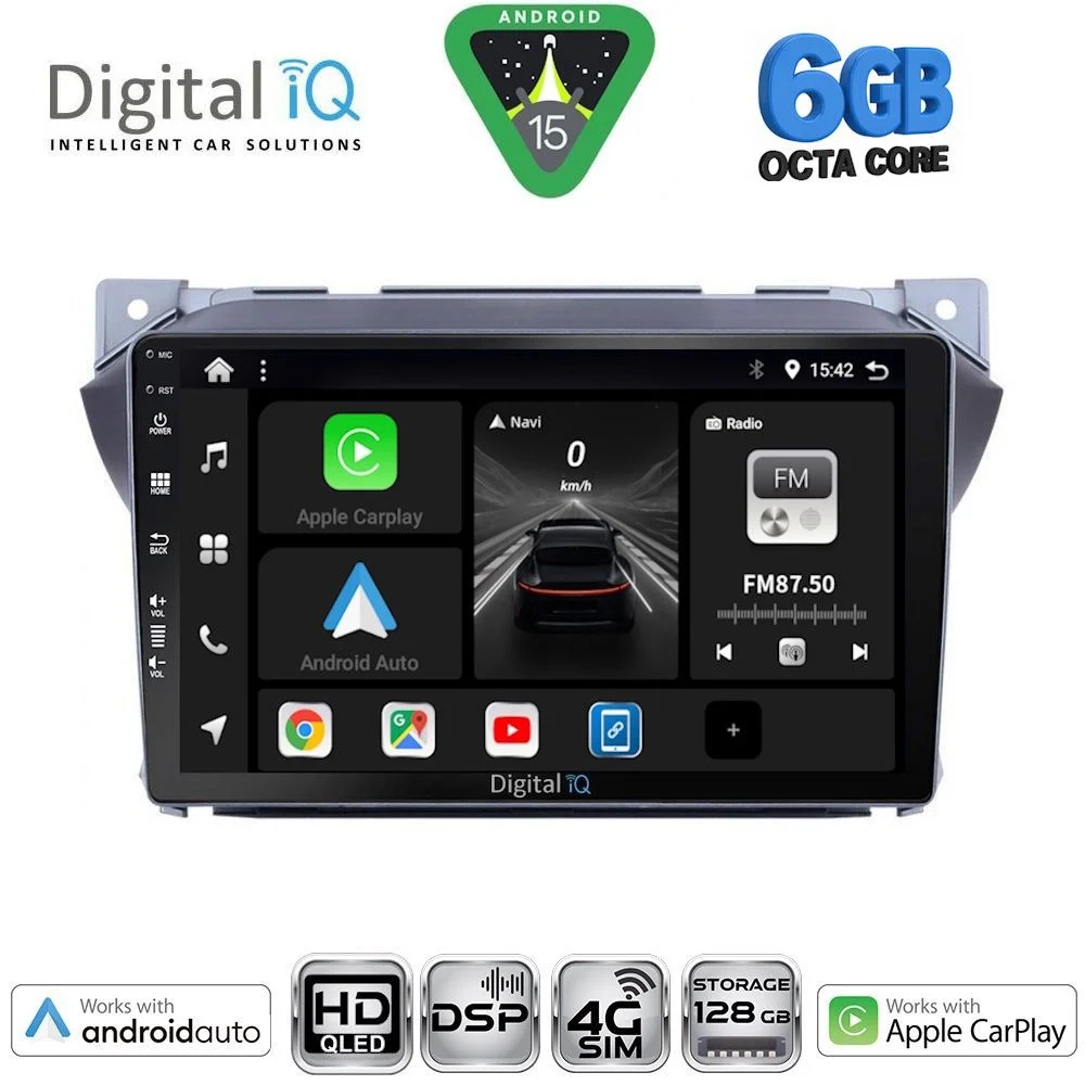 Φωτογραφία προϊόντος: DIGITAL IQ BXF 17670_CPAA (9inc) MULTIMEDIA TABLET for SUZUKI ALTO - NISSAN PIXO 2009-2014
