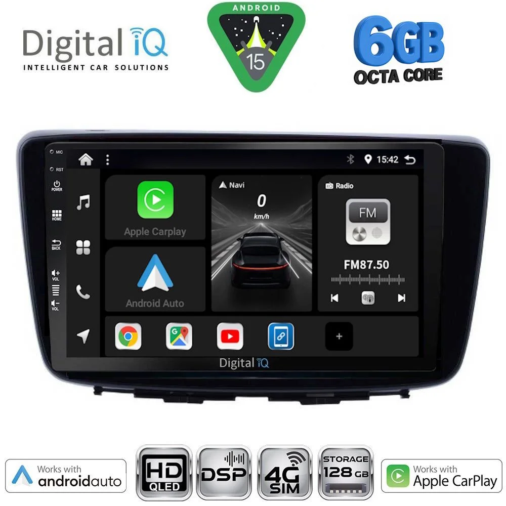 Φωτογραφία προϊόντος: DIGITAL IQ BXF 17672_CPAA (9inc) MULTIMEDIA TABLET for SUZUKI BALENO mod. 2016-2022