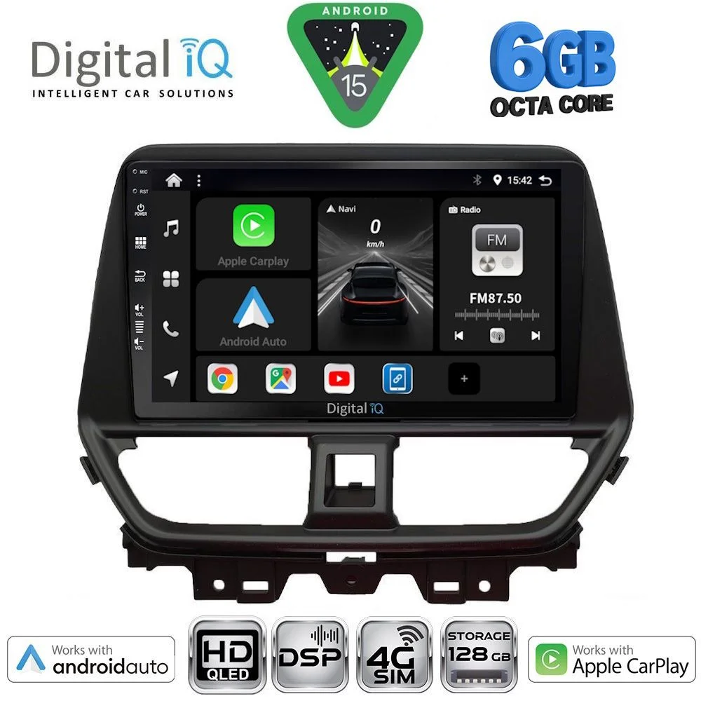 Φωτογραφία προϊόντος: DIGITAL IQ BXF 17673_CPAA (9inc) MULTIMEDIA TABLET for SUZUKI BALENO mod. 2022-2026