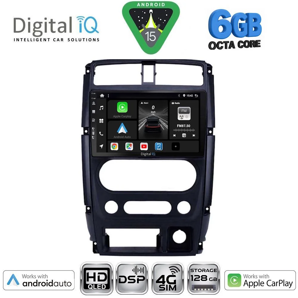 Φωτογραφία προϊόντος: DIGITAL IQ BXF 17678_CPAA (9inc) MULTIMEDIA TABLET for SUZUKI JIMNY mod. 2007-2017