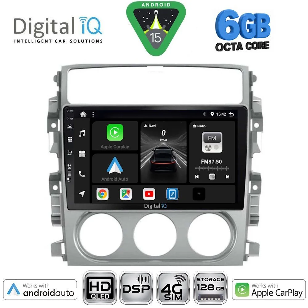 Φωτογραφία προϊόντος: DIGITAL IQ BXF 17681_CPAA (9inc) MULTIMEDIA TABLET for SUZUKI LIANA mod. 2001-2007