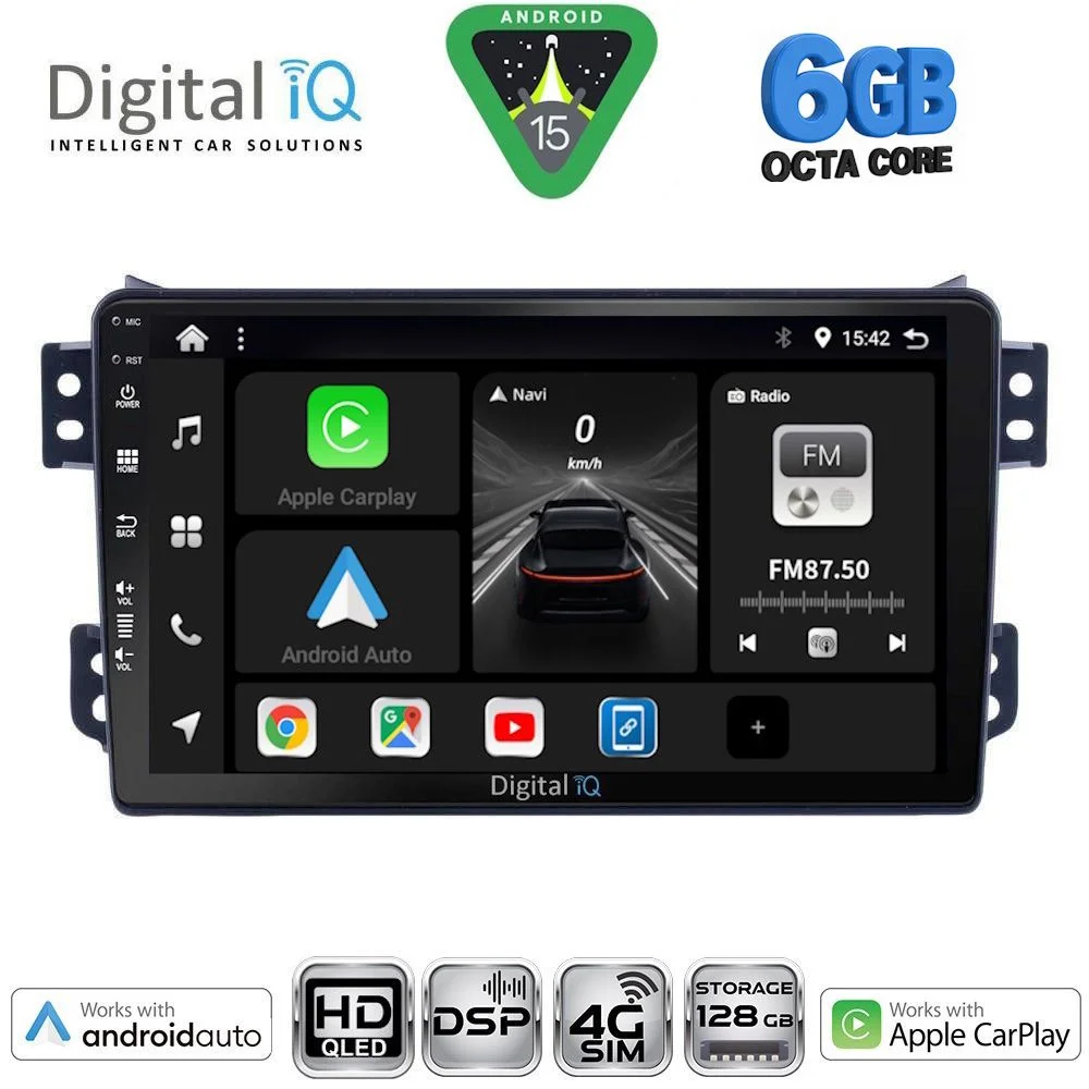 Φωτογραφία προϊόντος: DIGITAL IQ BXF 17682_CPAA (9inc) MULTIMEDIA TABLET for OPEL AGILA - SUZUKI SPLASH mod. 2008-2018