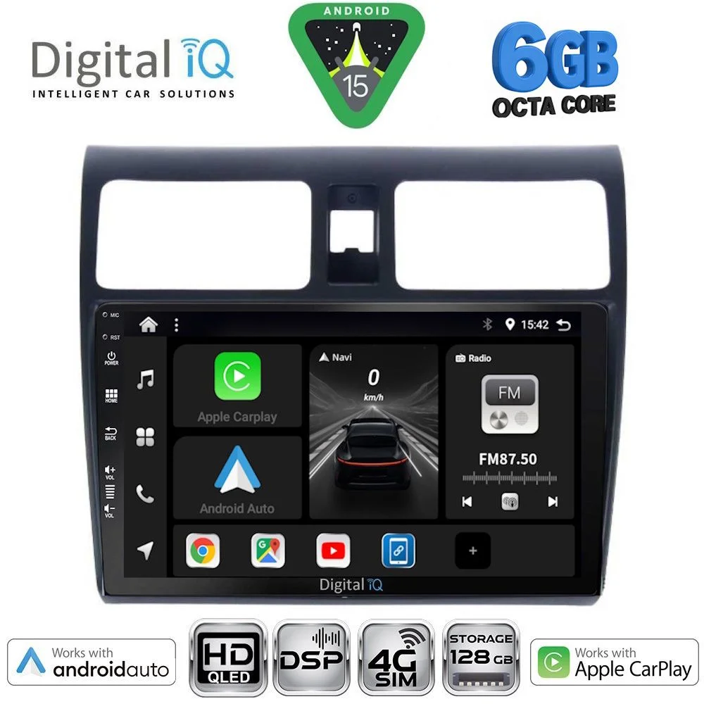 Φωτογραφία προϊόντος: DIGITAL IQ BXF 17684_CPAA (10inc) MULTIMEDIA TABLET for SUZUKI SWIFT mod. 2005-2011