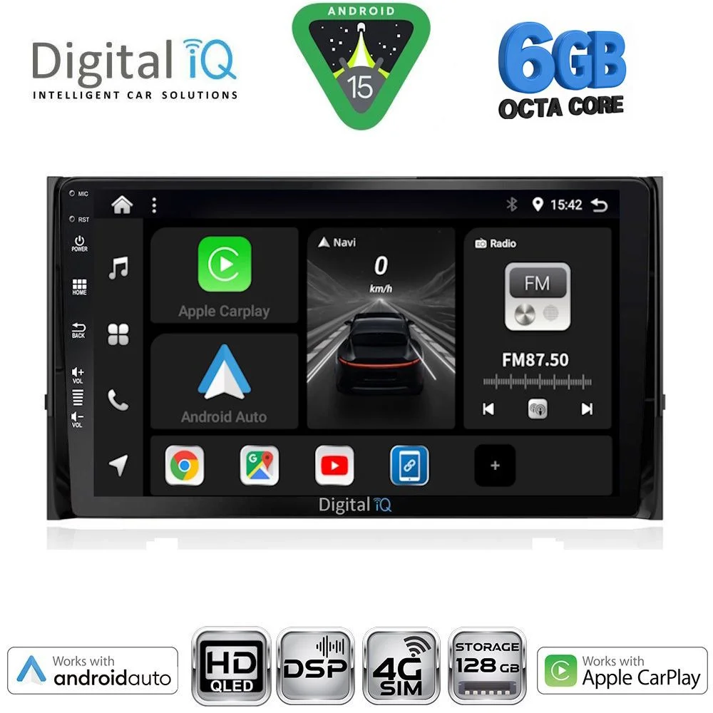 Φωτογραφία προϊόντος: DIGITAL IQ BXF 17584_CPAA (10inc) MULTIMEDIA TABLET for SKODA KAROQ - KODIAQ mod. 2016-2024