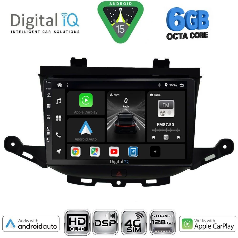 Φωτογραφία προϊόντος: DIGITAL IQ BXF 17483_CPAA (9inc) MULTIMEDIA TABLET for OPEL ASTRA K mod. 2015-2023
