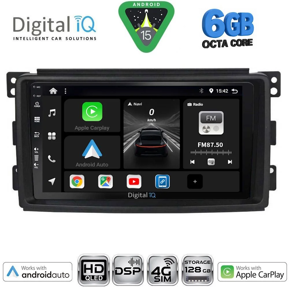 Φωτογραφία προϊόντος: DIGITAL IQ BXF 17621_CPAA (9inc) MULTIMEDIA TABLET for SMART mod. 2007-2010
