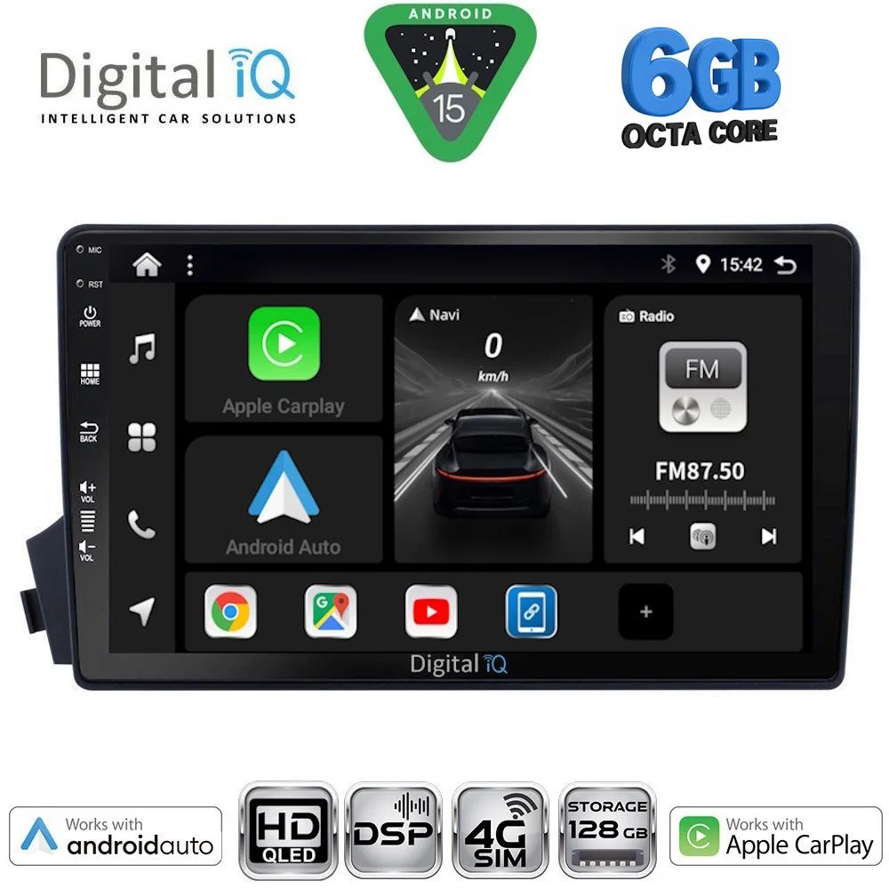 Φωτογραφία προϊόντος: DIGITAL IQ BXF 17650_CPAA (9inc) MULTIMEDIA TABLET for SSANGYONG ACTYON - KYRON mod. 2006-2015