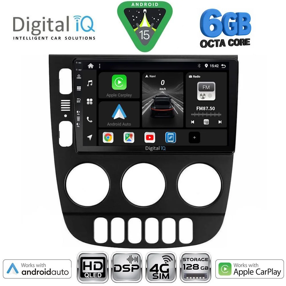 Φωτογραφία προϊόντος: DIGITAL IQ BXF 17413_CPAA (9inc) MULTIMEDIA TABLET for MERCEDES ML (W163) mod. 2002-2005