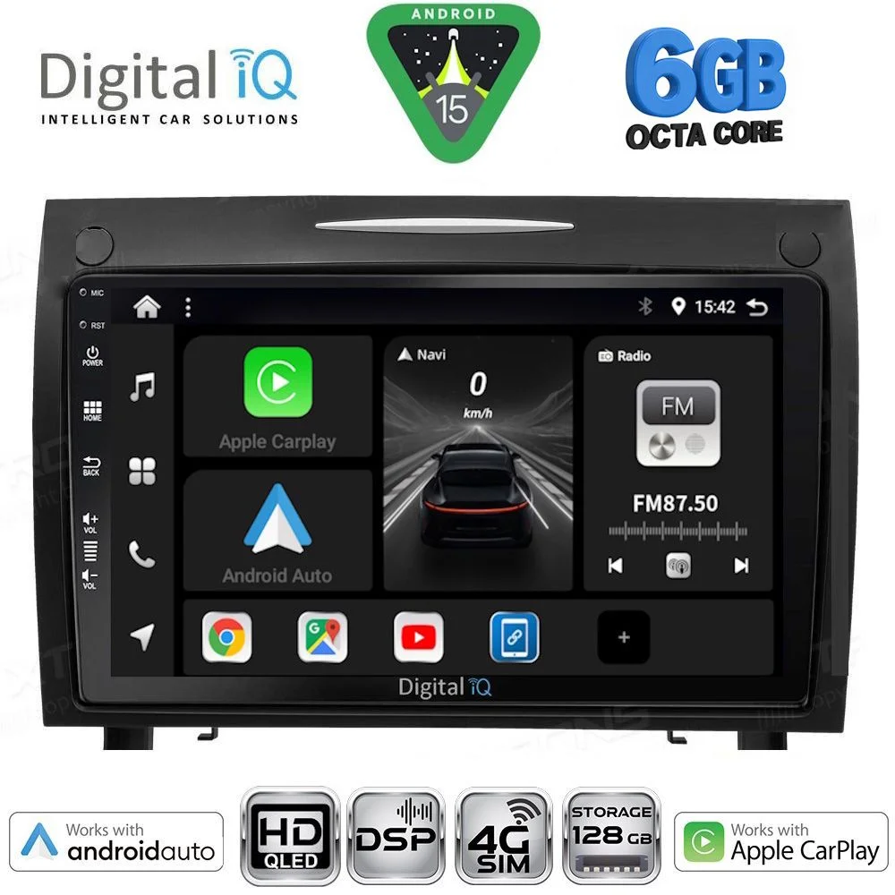 Φωτογραφία προϊόντος: DIGITAL IQ BXF 17419_CPAA (9inc) MULTIMEDIA TABLET for MERCEDES SLK R171 mod. 2004-2010