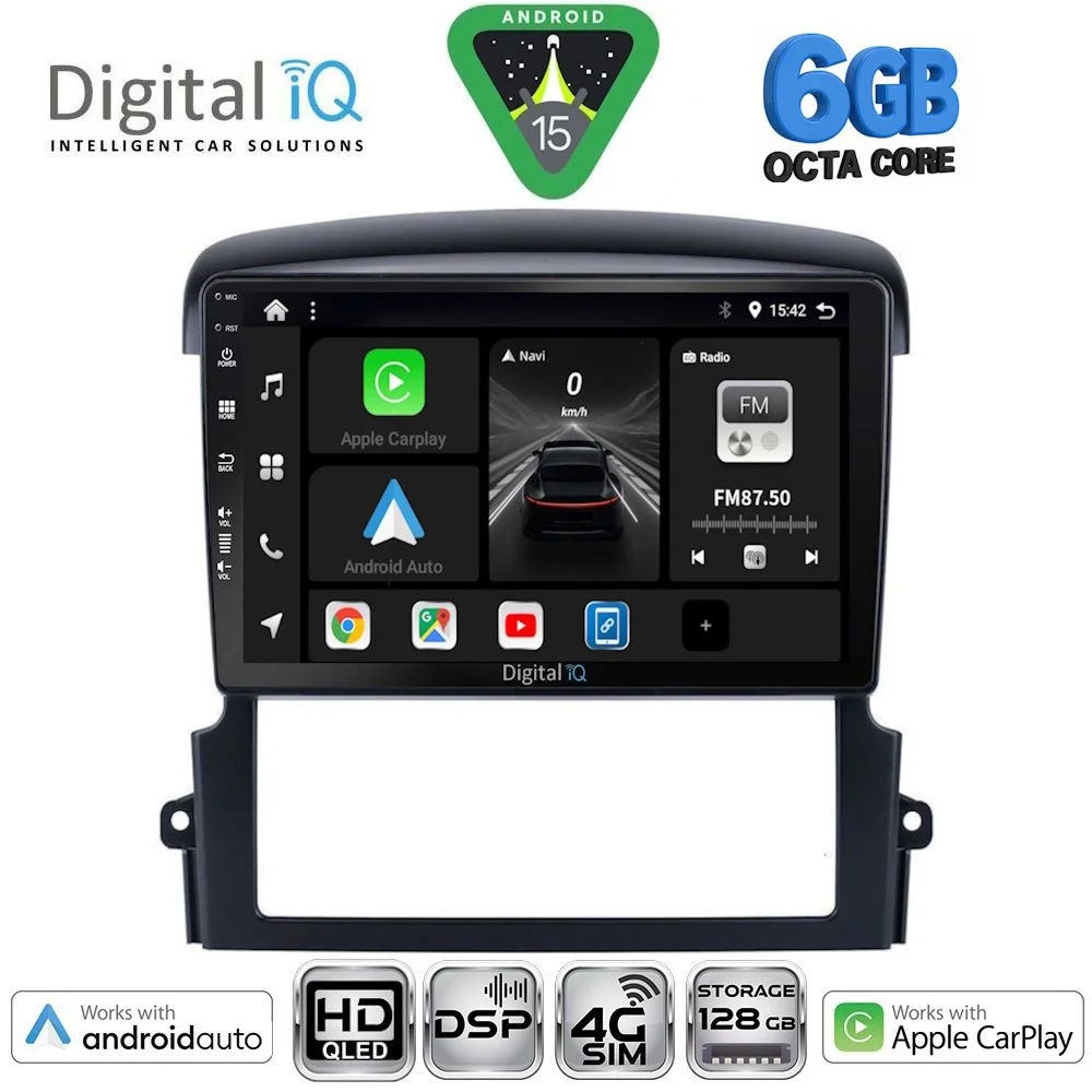 Φωτογραφία προϊόντος: DIGITAL IQ BXF 17317_CPAA (9inc) MULTIMEDIA TABLET for KIA SORENTO mod. 2006-2009