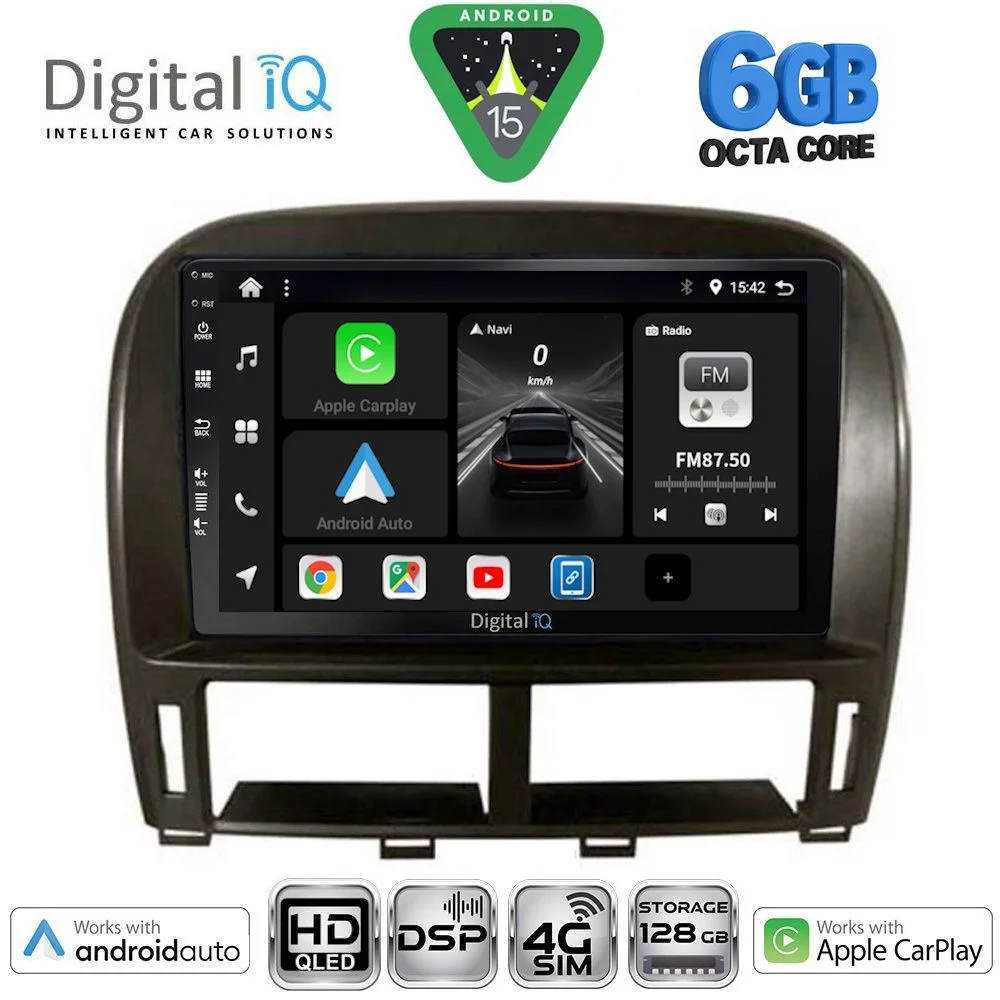 Φωτογραφία προϊόντος: DIGITAL IQ BXF 17343_CPAA (9inc) MULTIMEDIA TABLET for LEXUS LS 430 – XF 430 mod. 2000-2006
