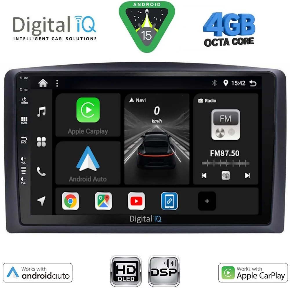 Φωτογραφία προϊόντος: DIGITAL IQ BXF 17421_CPAA (10inc) MULTIMEDIA TABLET for MERCEDES VITO – VIANO (W447) mod. 2015-2024