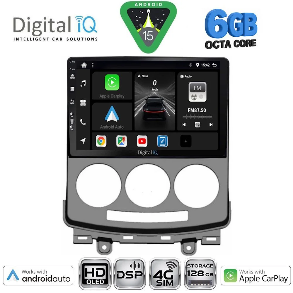 Φωτογραφία προϊόντος: DIGITAL IQ BXF 17370_CPAA (9inc) MULTIMEDIA TABLET for MAZDA 5 mod. 2004-2010