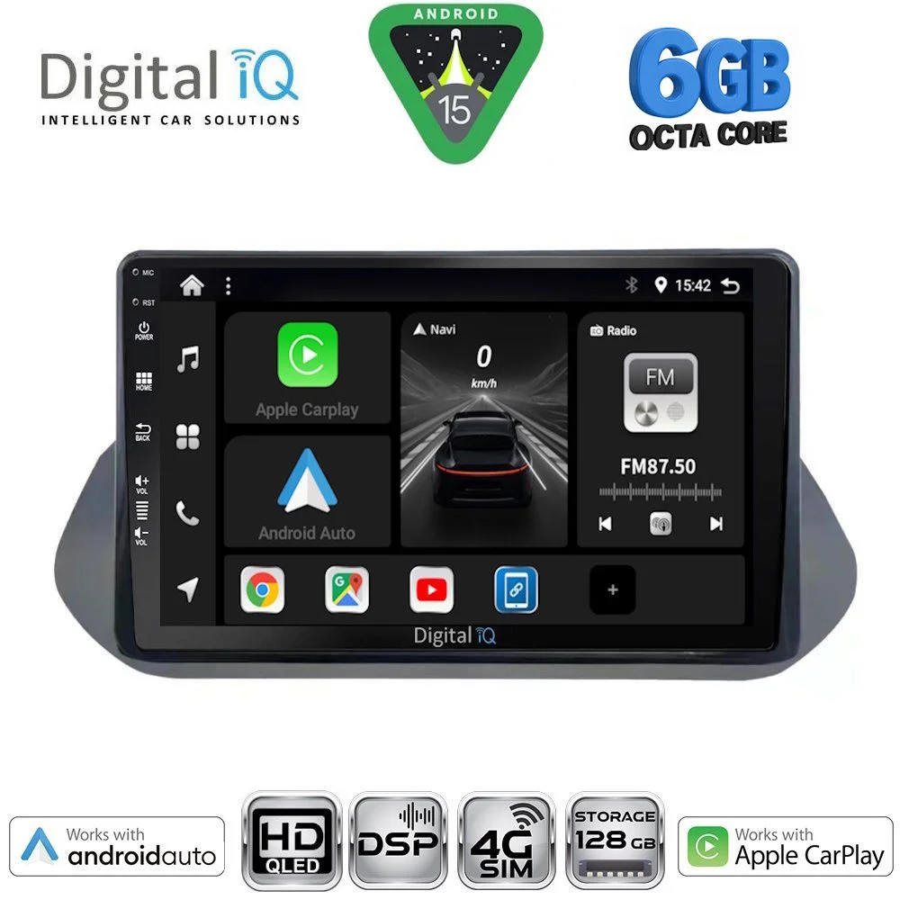 Φωτογραφία προϊόντος: DIGITAL IQ BXF 17469_CPAA (10inc) MULTIMEDIA TABLET for NISSAN QASHQAI mod. 2021-2024