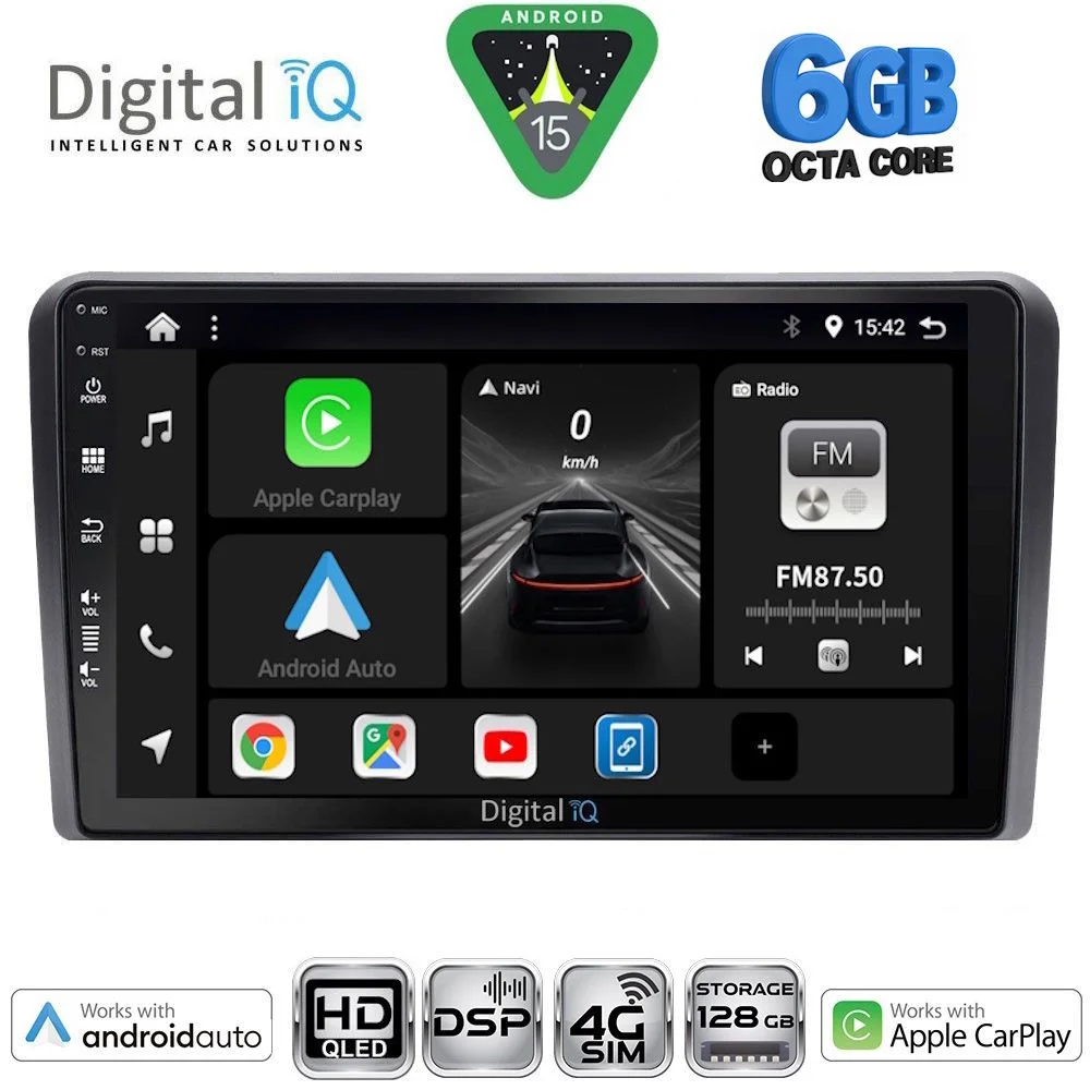 Φωτογραφία προϊόντος: DIGITAL IQ BXF 17454CL_CPAA (9inc) MULTIMEDIA TABLET for NISSAN NAVARA D40 mod. 2006-2011 με CLIMA