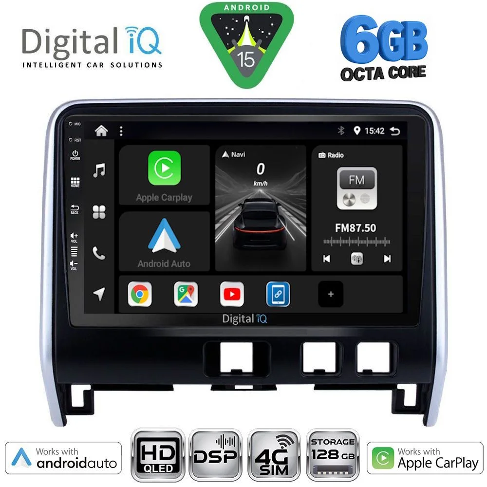Φωτογραφία προϊόντος: DIGITAL IQ BXF 17471_CPAA (10inc) MULTIMEDIA TABLET for NISSAN SERENA mod. 2016-2022