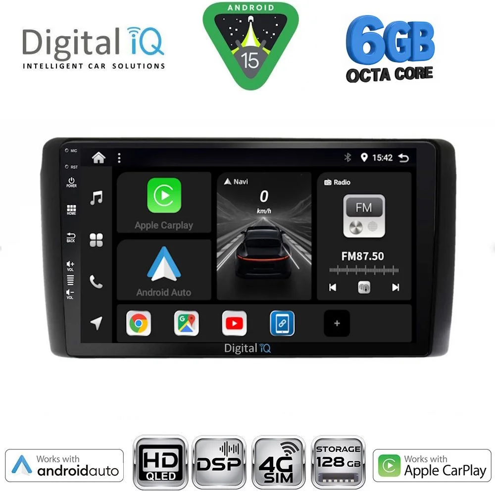 Φωτογραφία προϊόντος: DIGITAL IQ BXF 17472_CPAA (9inc) MULTIMEDIA TABLET for NISSAN LEAF mod. 2009-2017