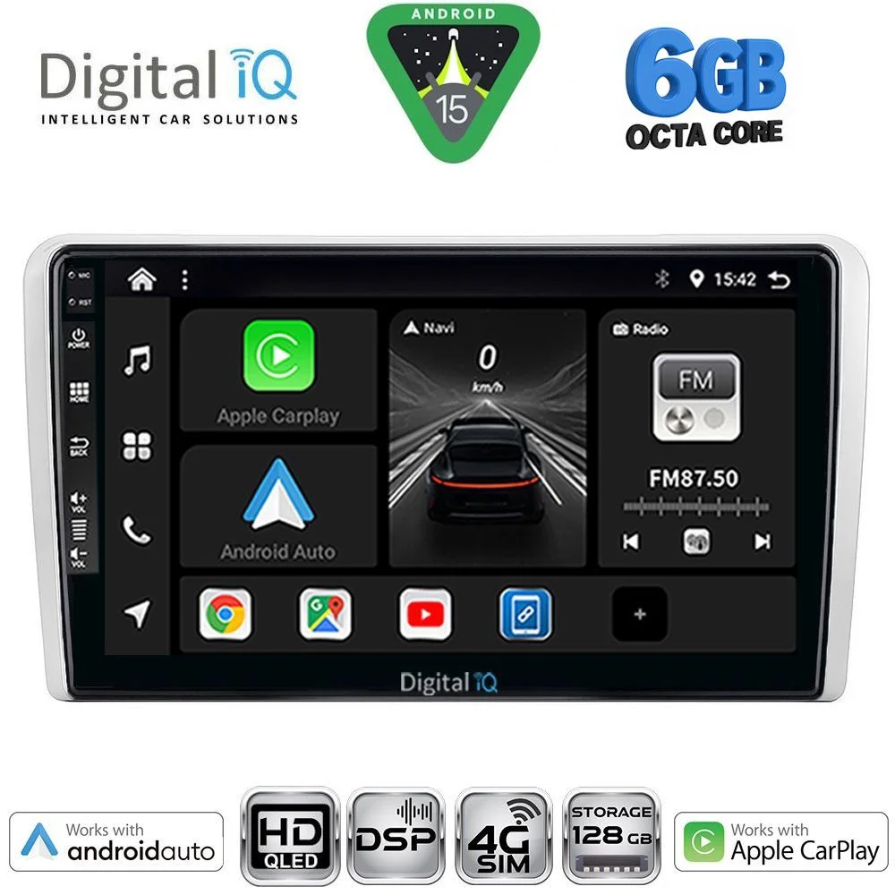 Φωτογραφία προϊόντος: DIGITAL IQ BXF 17481SL_CPAA (9inc) MULTIMEDIA TABLET for OPEL ALL mod. 2004-2014 (SILVER)