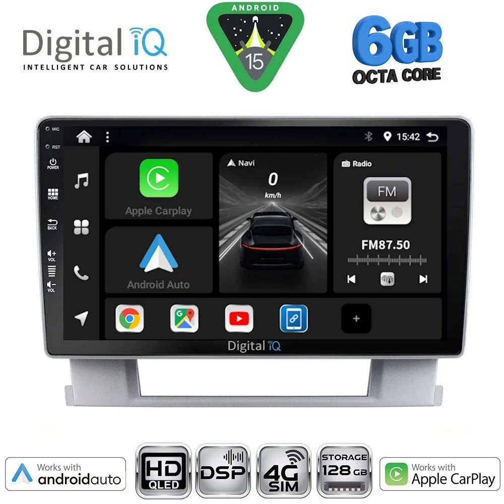 Φωτογραφία προϊόντος: DIGITAL IQ BXF 17482_CPAA (9inc) MULTIMEDIA TABLET for OPEL ASTRA J mod. 2010-2016