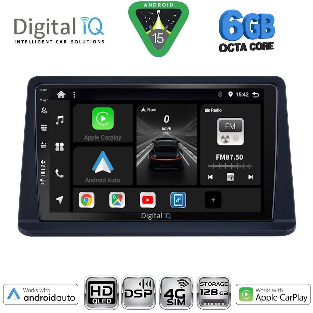 Φωτογραφία προϊόντος: DIGITAL IQ BXF 17445_CPAA (9inc) MULTIMEDIA TABLET for MITSUBISHI PAJERO mod. 1999-2006