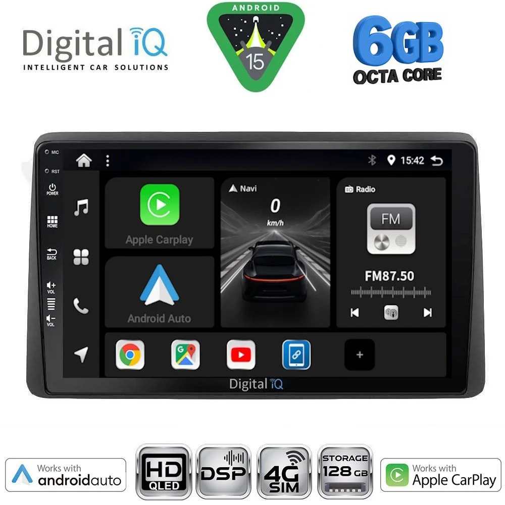 Φωτογραφία προϊόντος: DIGITAL IQ BXF 17450_CPAA (10inc) MULTIMEDIA TABLET for NISSAN NAVARA D22 mod. 1998-2004
