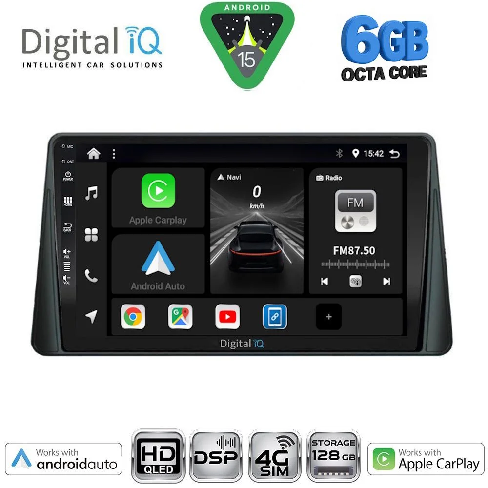 Φωτογραφία προϊόντος: DIGITAL IQ BXF 17158_CPAA (9inc) MULTIMEDIA TABLET for FORD FOCUS mod. 2019-2025