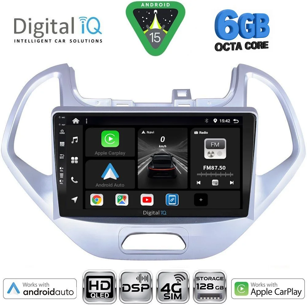Φωτογραφία προϊόντος: DIGITAL IQ BXF 17167LO_CPAA (9inc) MULTIMEDIA TABLET for FORD KA mod. 2017-2023