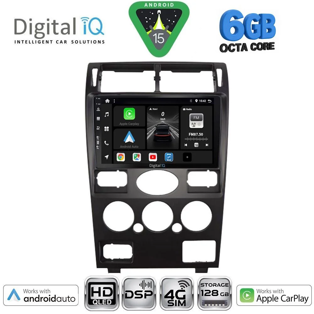 Φωτογραφία προϊόντος: DIGITAL IQ BXF 17161B_CPAA (9inc) MULTIMEDIA TABLET for FORD MONDEO mod. 2003-2006