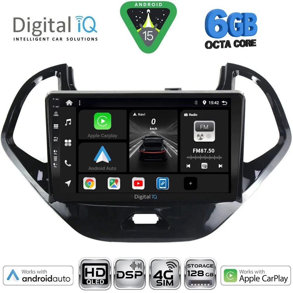 Φωτογραφία προϊόντος: DIGITAL IQ BXF 17167SH_CPAA (9inc) MULTIMEDIA TABLET for FORD KA mod. 2017-2023