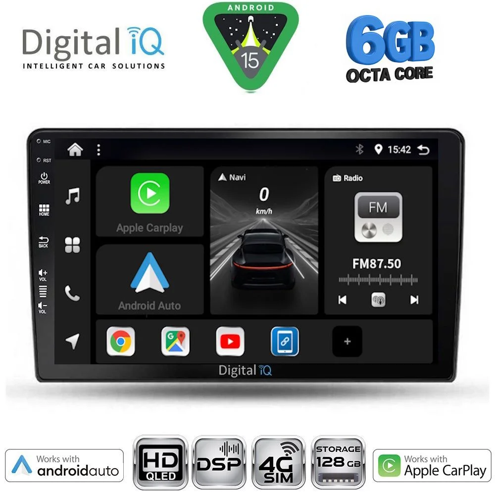 Φωτογραφία προϊόντος: DIGITAL IQ BXF 17103B_CPAA (9inc) MULTIMEDIA TABLET for DACIA DUSTER mod. 2012-2019