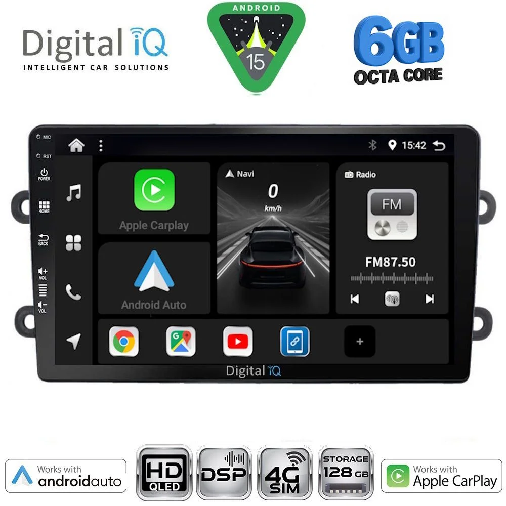 Φωτογραφία προϊόντος: DIGITAL IQ BXF 17102_CPAA (9inc) MULTIMEDIA TABLET for DACIA DUSTER mod. 2012-2019