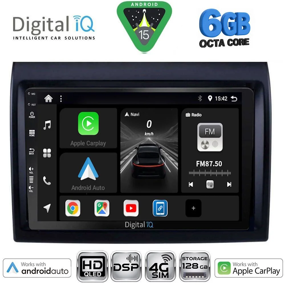 Φωτογραφία προϊόντος: DIGITAL IQ BXF 17140_CPAA (9inc) MULTIMEDIA TABLET for FIAT DUCATO mod. 2006-2011