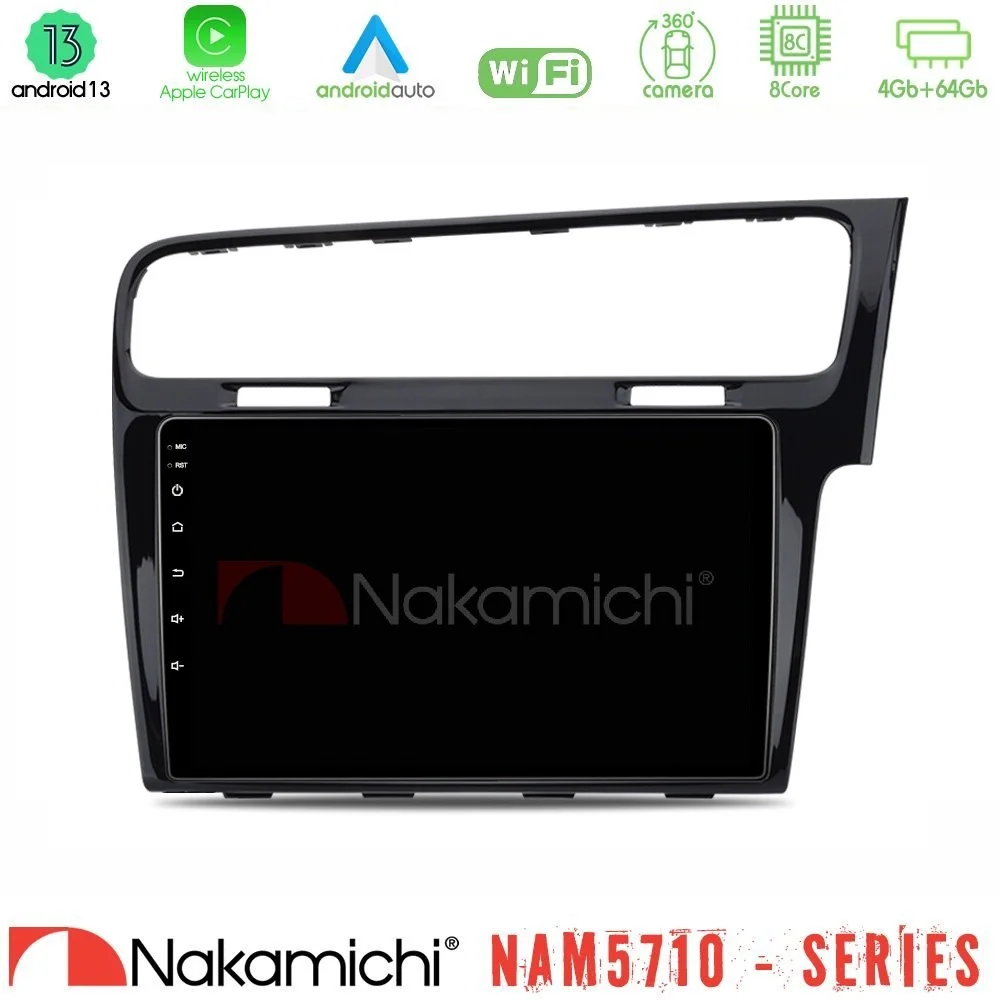 Φωτογραφία προϊόντος: Nakamichi NAM5710 Series 8Core Android13 4+64GB VW GOLF 7 RHD Navigation Multimedia Tablet 10