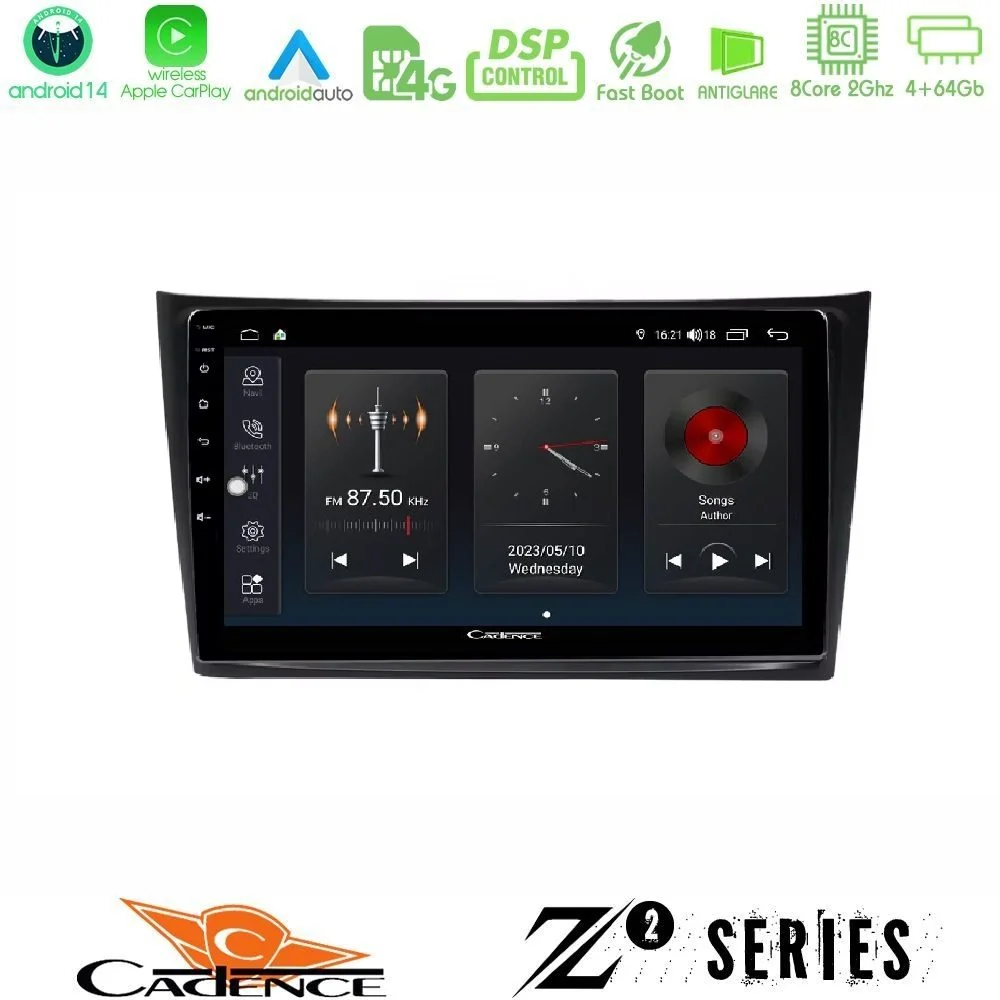Φωτογραφία προϊόντος: Cadence Z2 Series 8Core Android14 4+64GB Volvo XC90 2006-2014 Navigation Multimedia Tablet 10 Με Carplay & Android Auto Με Carplay & Android Auto